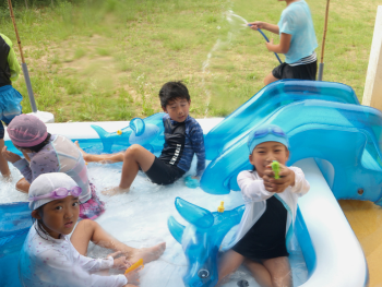 Read more about the article 夏満喫！水遊び🛟スマイルKIDS