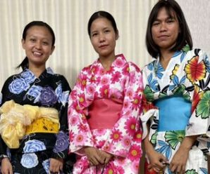 浴衣お披露目👘１番館